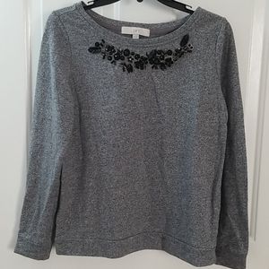 Beaded LOFT Sweatshirt